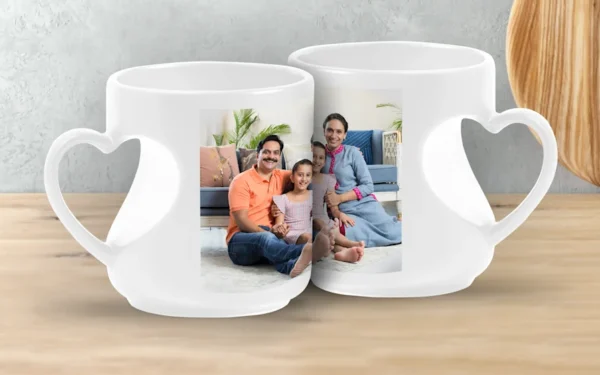 Heart photo mug - Image 5